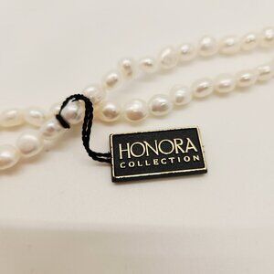 Honora Collection Freshwater Pearl Necklace 30" Strand Beaded Jewelry